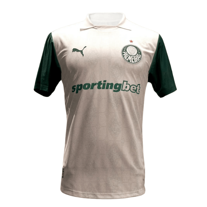 Camisa Palmeiras Versão Jogador II 2025/26 - Branca