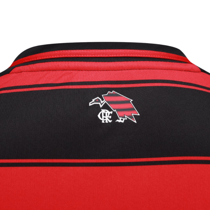 Camisa Flamengo I Pedro #9 2025/26 Masculina Adidas - Vermelho e Preto