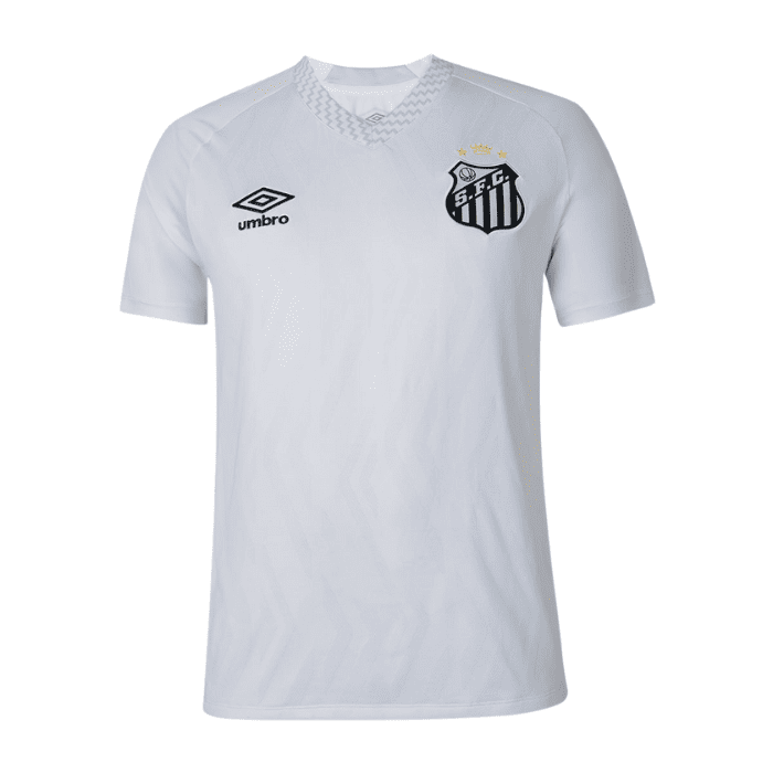 Camisa Santos I 2025/26 Neymar #10 Masculina - Branco