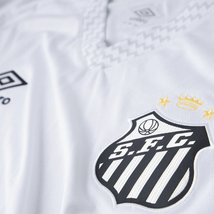 Camisa Santos I 2025/26 Neymar #10 Masculina - Branco