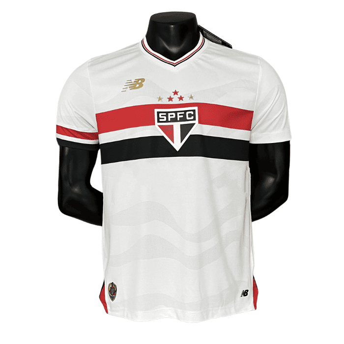 Camisa São Paulo Versão Jogador I 2025/26 Masculina - Branca