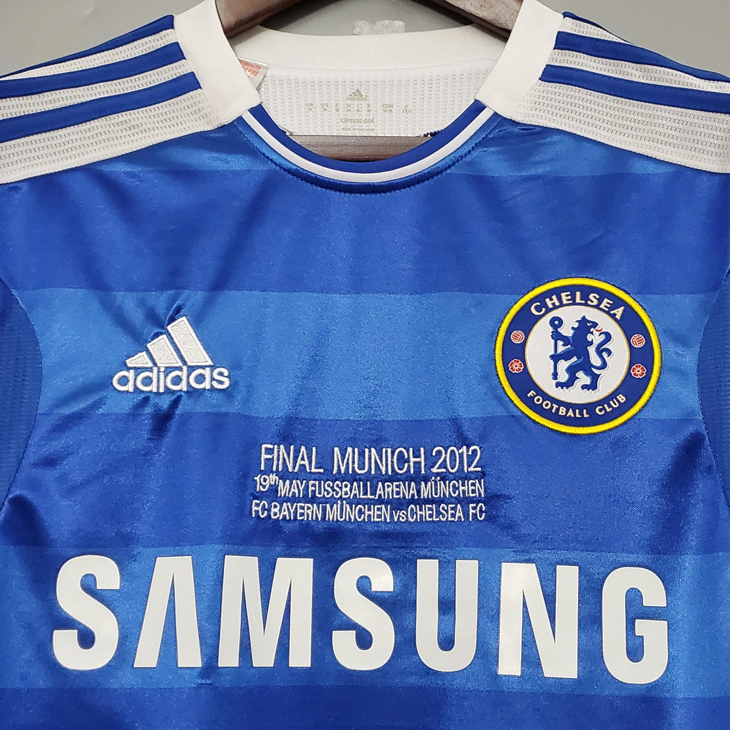 Camisa Retrô Chelsea FC 2012 Home Champions League Edition