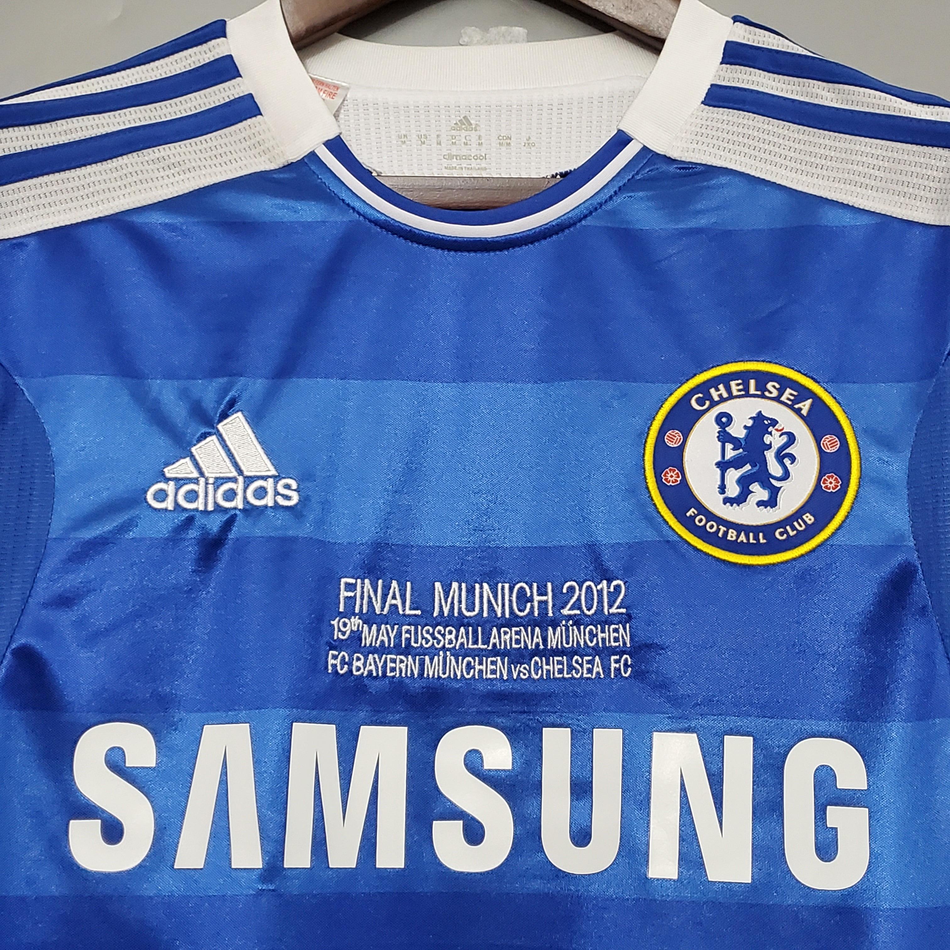 Camisa Retrô Chelsea FC 2012 Home Champions League Edition