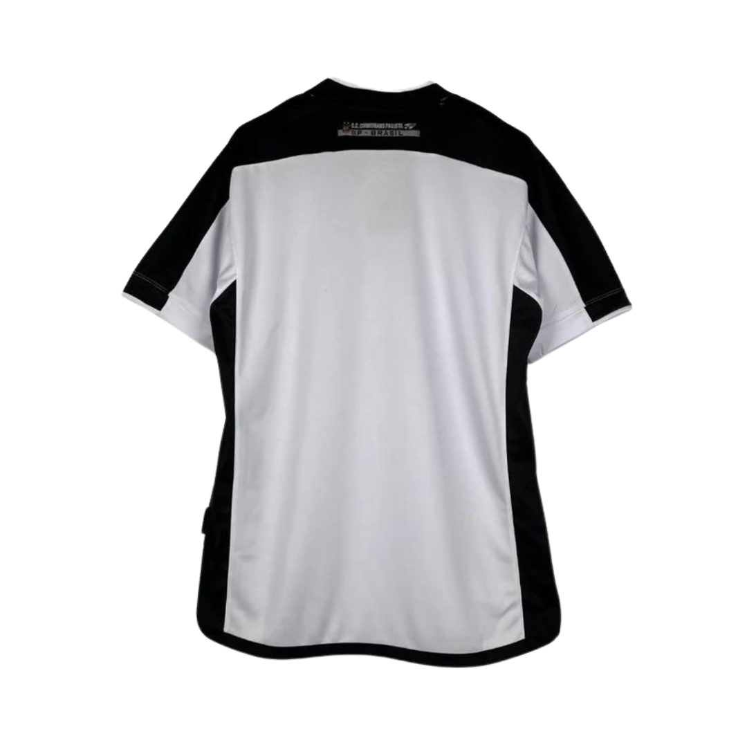 Camisa Corinthians Retrô 2000 - Branca e Preta
