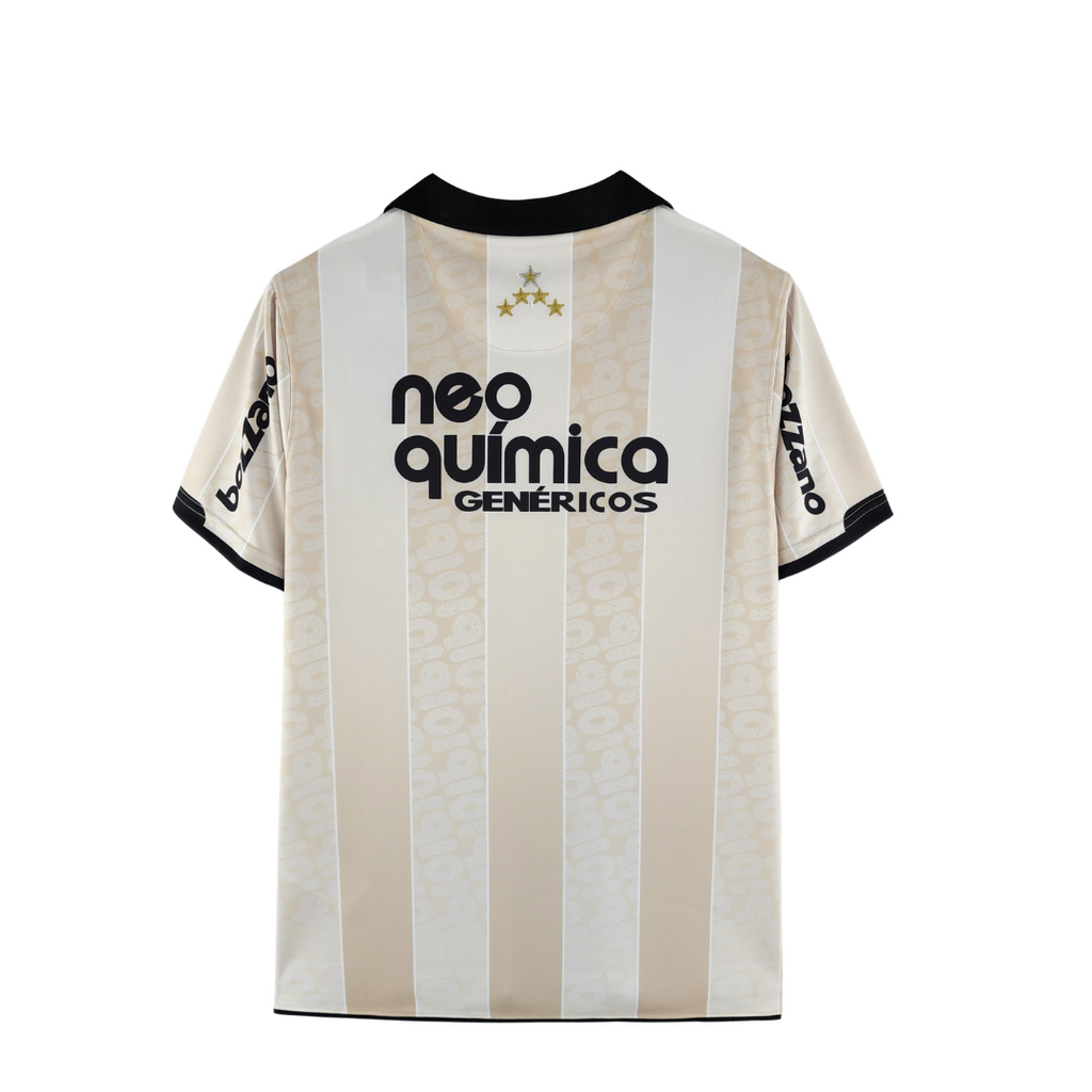 Camisa Corinthians Retrô 2010 Centenário Masculina - Branca