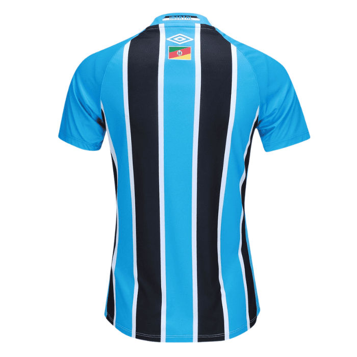 Camisa Grêmio Feminina I 2025/26- Azul e Preta
