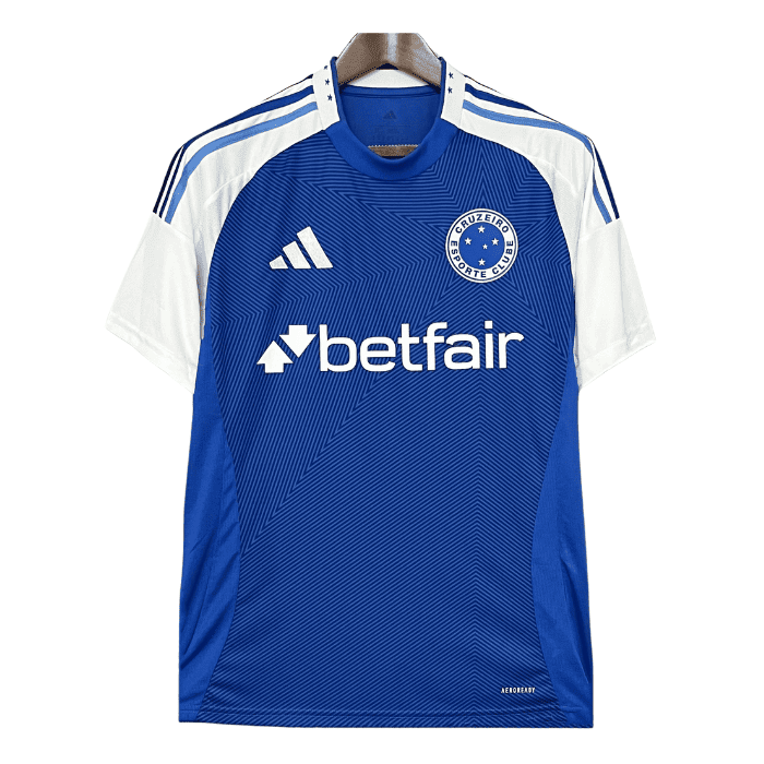 Camisa Cruzeiro I 2025/26 Masculina - Azul
