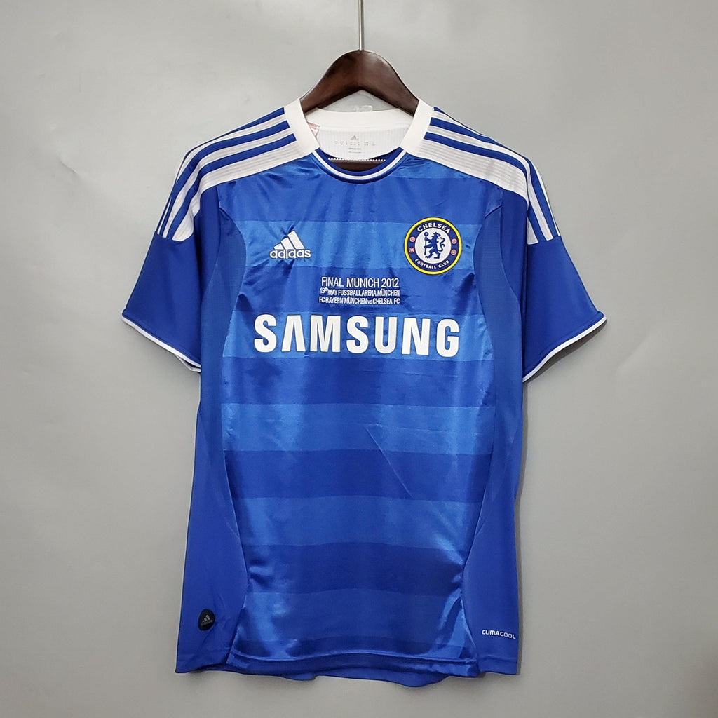 Camisa Retrô Chelsea FC 2012 Home Champions League Edition
