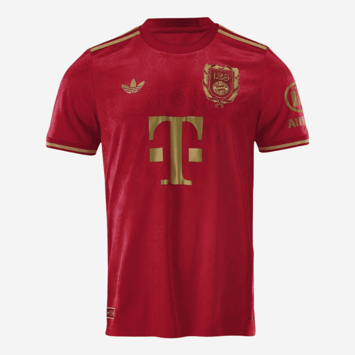 Camisa Bayern de Munique Aniversário 125 anos 2025 - Vermelha