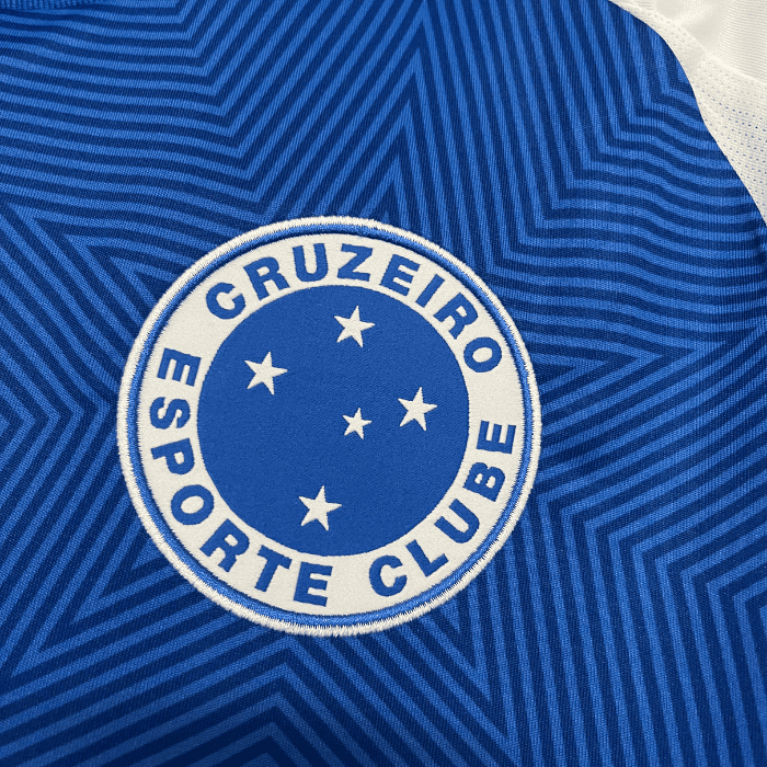 Camisa Cruzeiro I 2025/26 Masculina - Azul