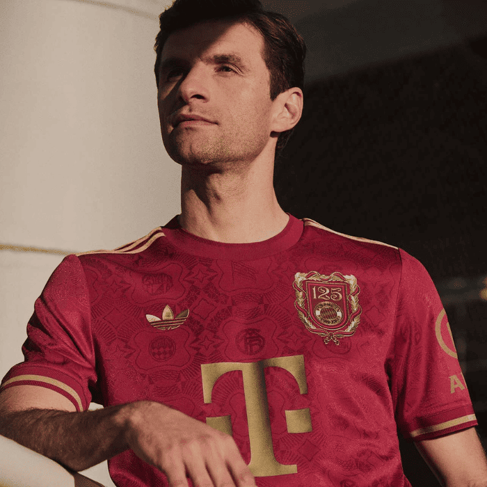 Camisa Bayern de Munique Aniversário 125 anos 2025 - Vermelha