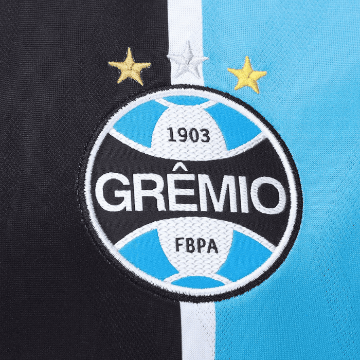 Camisa Grêmio I 2025/26 - Azul e Preta