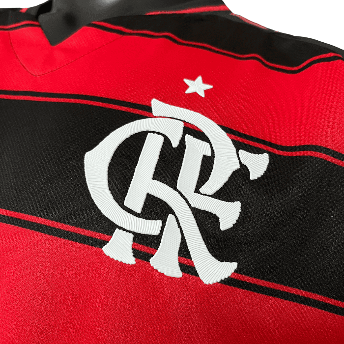 Camisa Flamengo Versão Jogador I 2025/26 Masculina - Vermelho e Preto