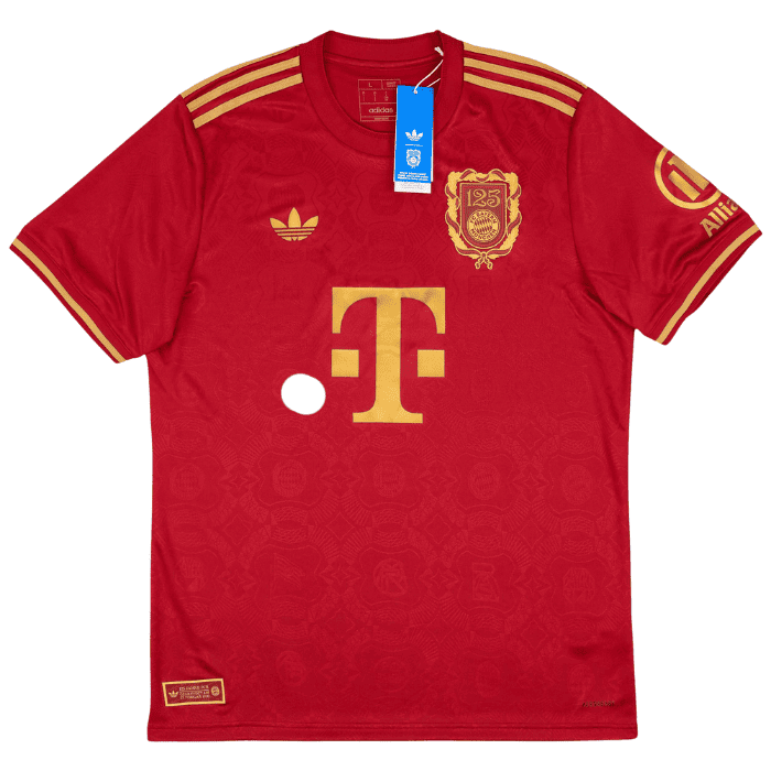 Camisa Bayern de Munique Aniversário 125 anos 2025 - Vermelha