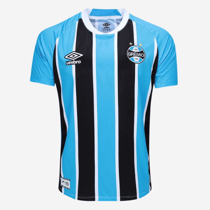 Camisa Grêmio I 2025/26 - Azul e Preta