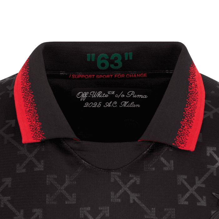 Camisa AC Milan IIII 2025 Masculina X Off-White Terra dos sonhos