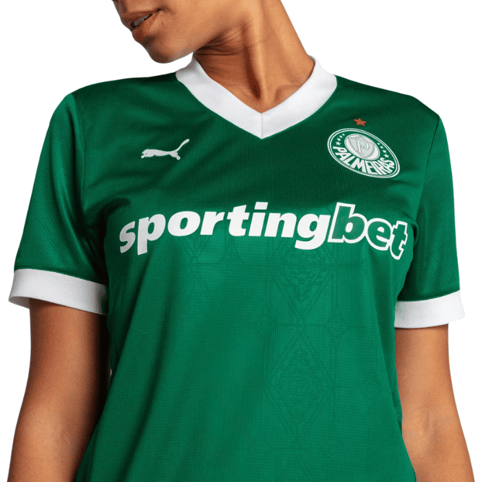 Camisa Feminina Palmeiras I 2025/26 - Verde