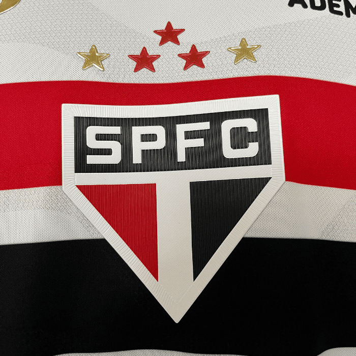 Camisa São Paulo Versão Jogador I 2025/26 Masculina - Branca