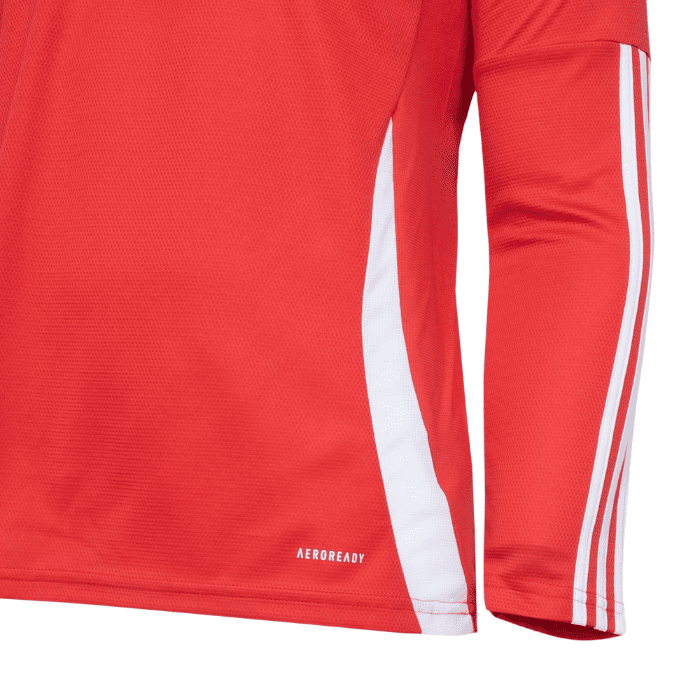 Camisa Internacional Manga Longa I 2025/26 Masculina Adidas - Vermelha