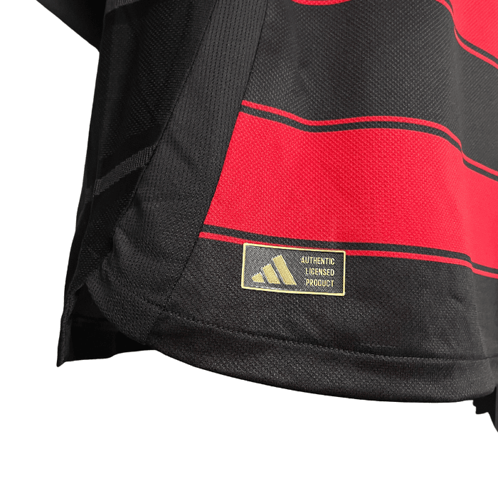 Camisa Flamengo Versão Jogador I 2025/26 Masculina - Vermelho e Preto