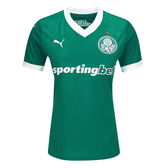 Camisa Feminina Palmeiras I 2025/26 - Verde