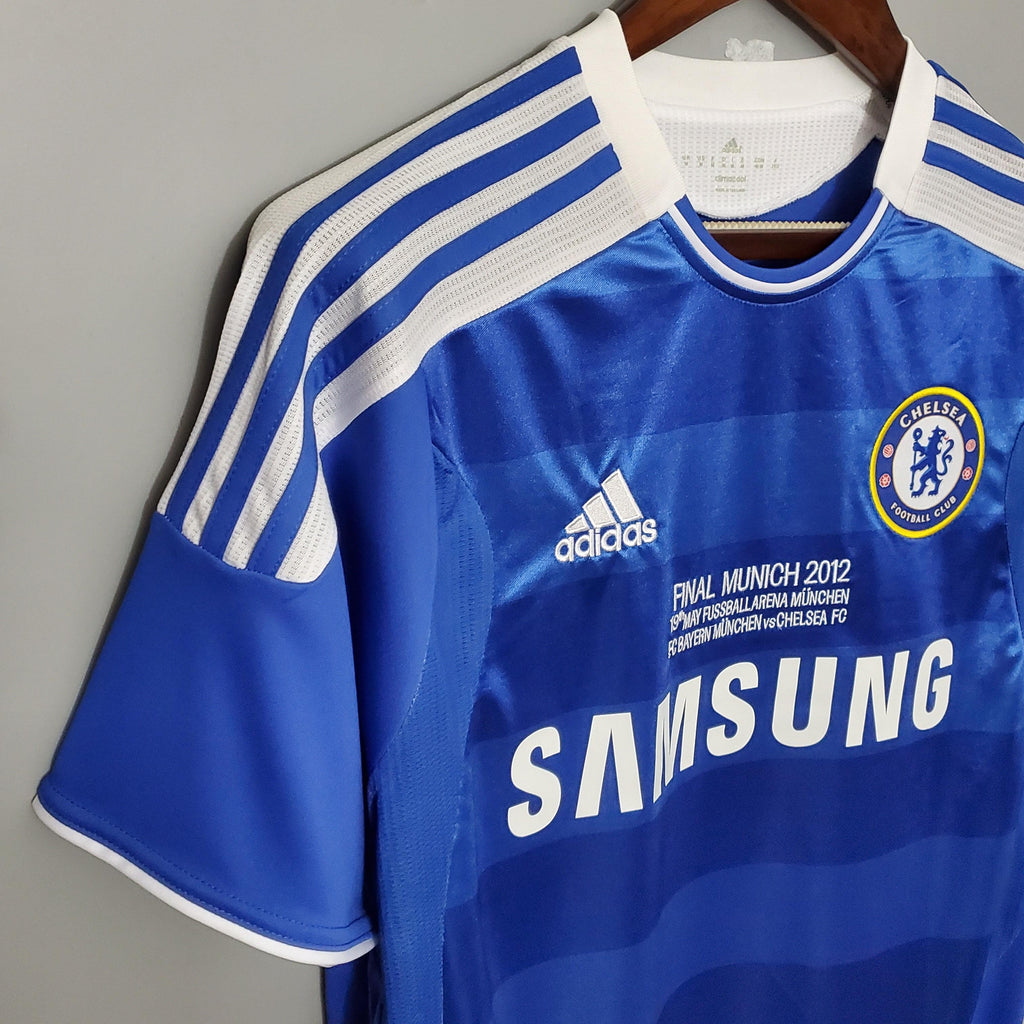 Camisa Retrô Chelsea FC 2012 Home Champions League Edition