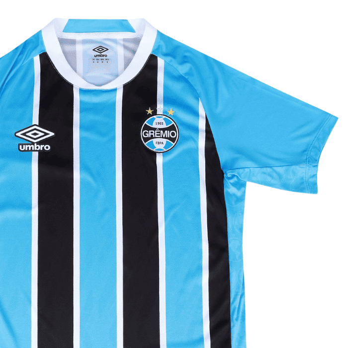 Camisa Grêmio I 2025/26 - Azul e Preta