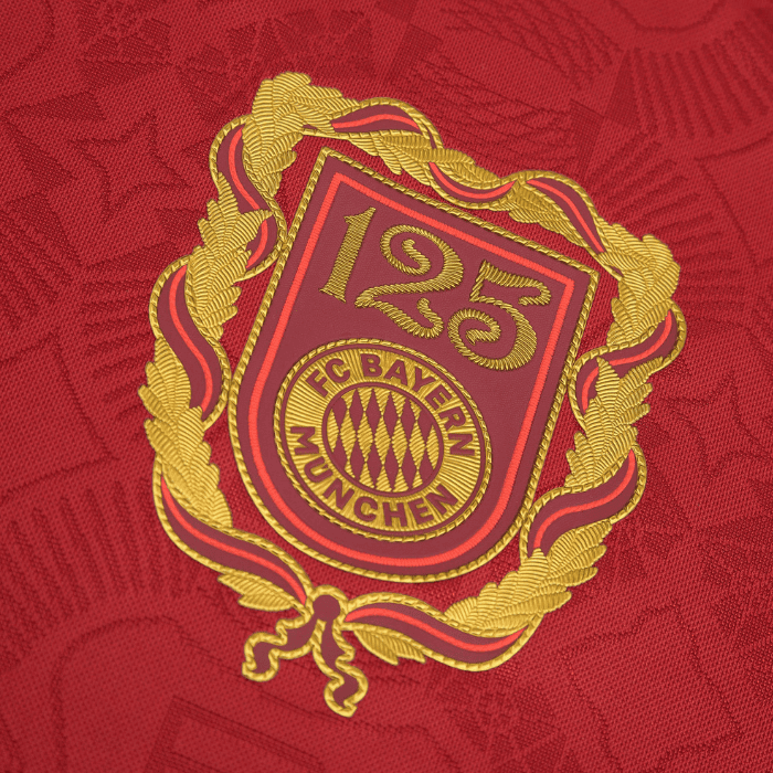 Camisa Bayern de Munique Aniversário 125 anos 2025 - Vermelha