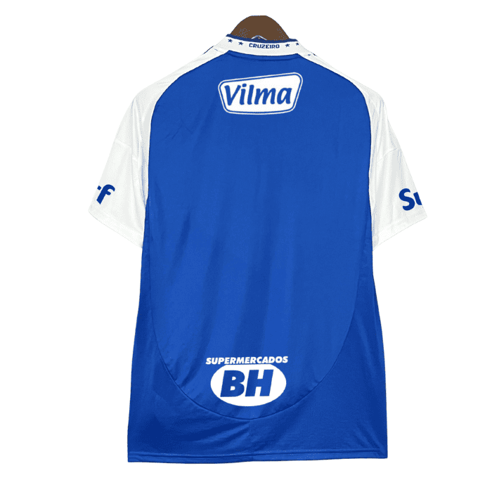 Camisa Cruzeiro I 2025/26 Masculina - Azul