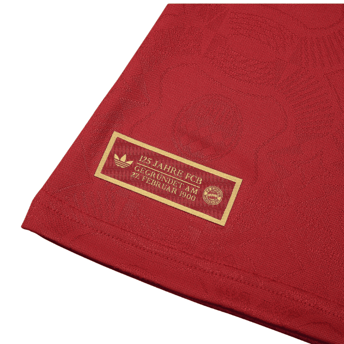 Camisa Bayern de Munique Aniversário 125 anos 2025 - Vermelha