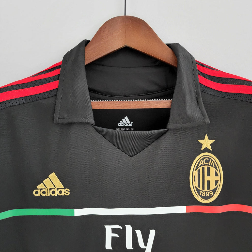 Camisa Retrô AC Milan 2011/12 Terceira