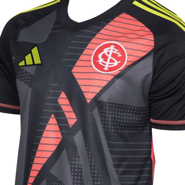 Camisa Internacional Goleiro 2025/26 Masculina - Preta