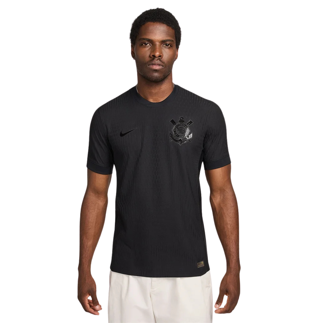 Camisa Corinthians II Versão Jogador 2024/25 Masculina - Preta