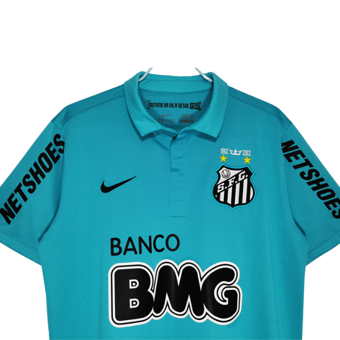Camisa Santos Retrô 2012/13 Torcedor Masculina - Azul