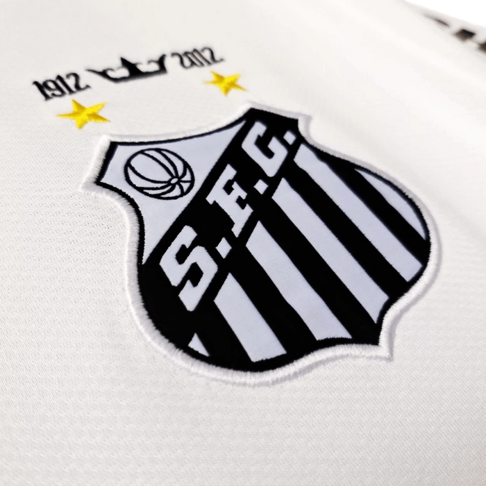 Camisa Santos Retrô 2012/13 Neymar #11 Torcedor Masculina - Branco