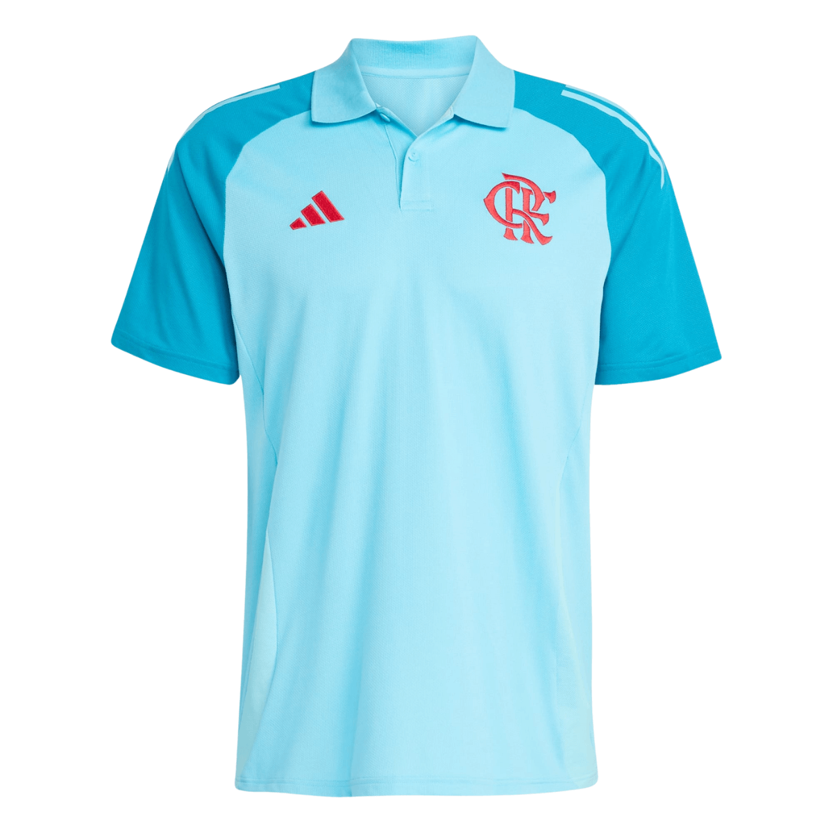 Camisa Flamengo Polo 2025/26 Masculina Adidas  - Azul