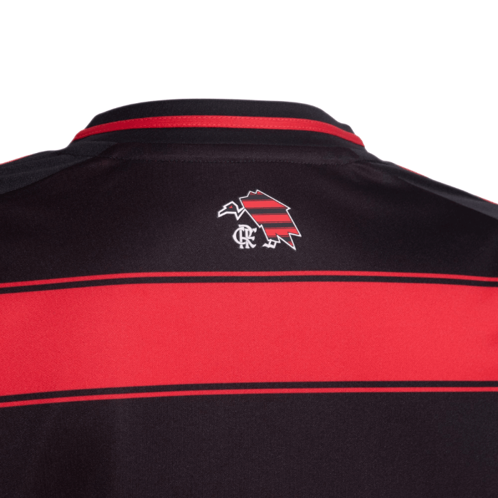 Camisa Flamengo I 2025/26 Feminina Adidas - Vermelho e Preto