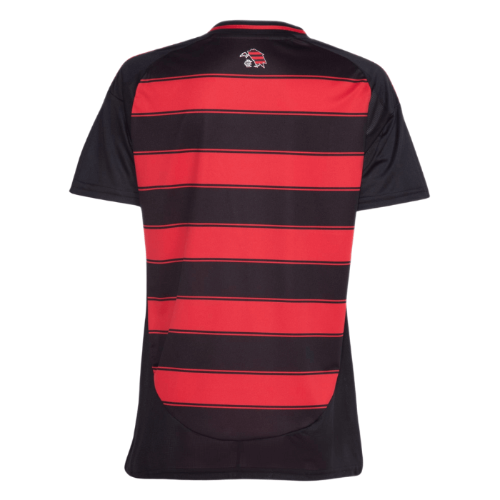 Camisa Flamengo I 2025/26 Feminina Adidas - Vermelho e Preto