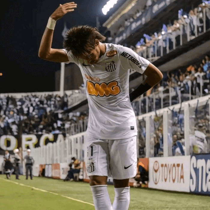 Camisa Santos Retrô 2012/13 Neymar #11 Torcedor Masculina - Branco