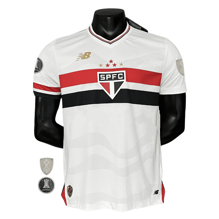Camisa São Paulo Versão Jogador I 2025/26 Masculina - Branca
