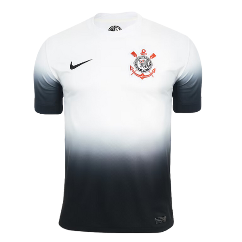 Camisa Corinthians I 2024/25 "Garro 8" - Branca e Preta