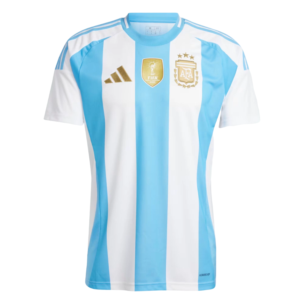 Camisa Argentina Home 2024 - Azul e Branca