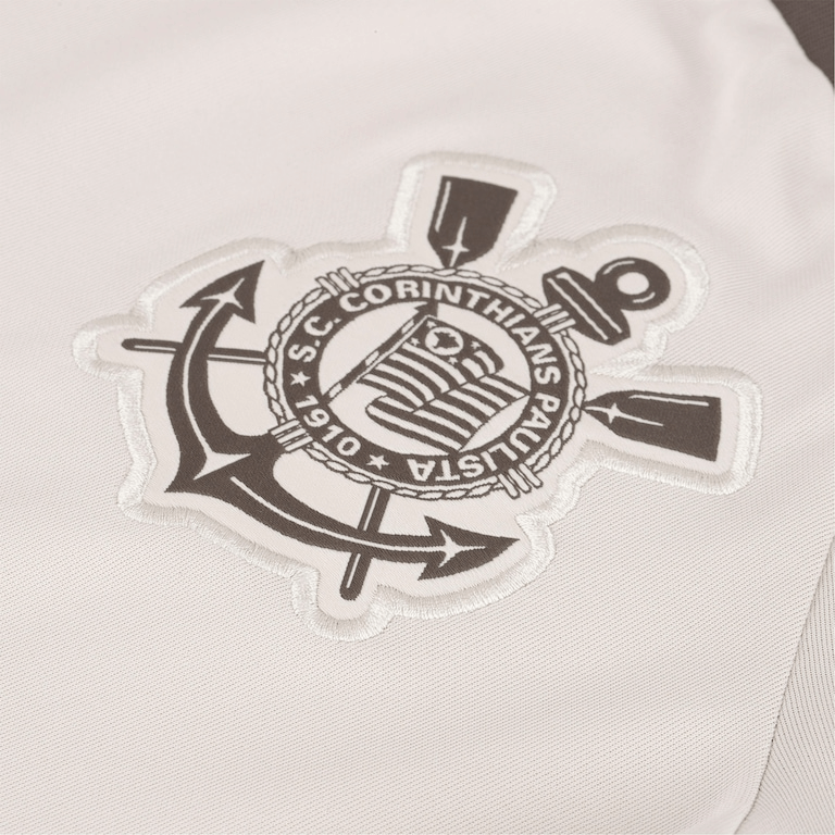 CAMISA CORINTHIANS TREINO 2024/25 CREME MASCULINA
