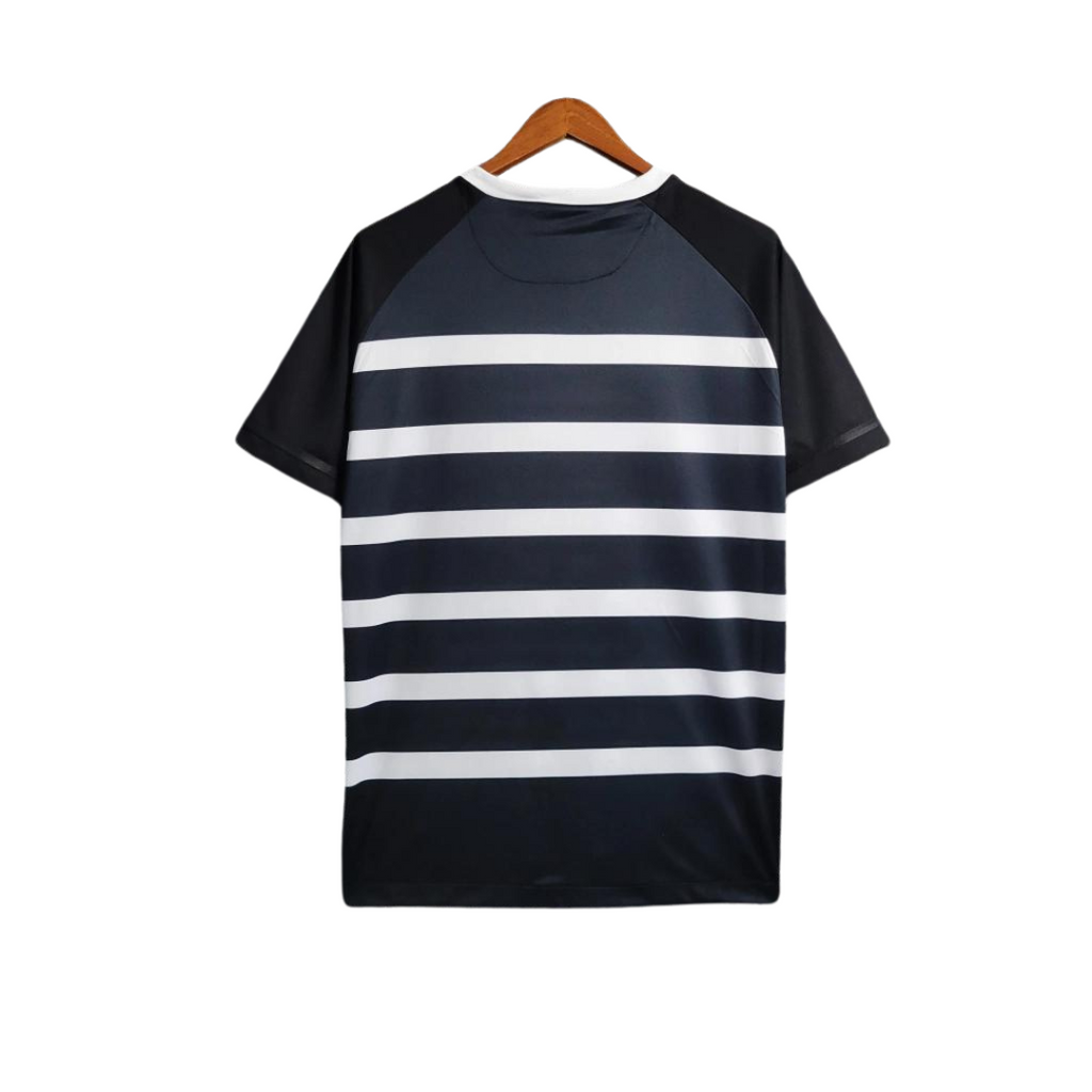 Camisa Corinthians Retrô 2014/15 Masculina - Branca e Preta