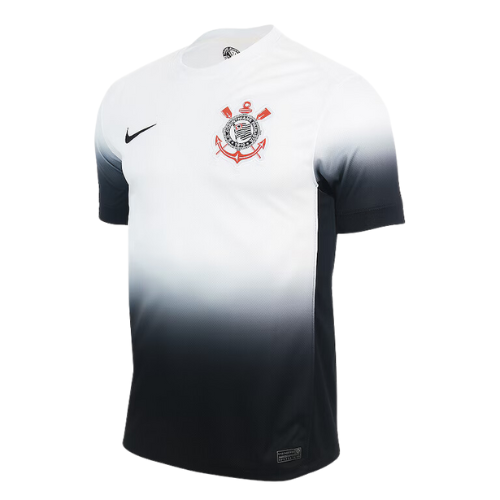 Camisa Corinthians I 2024/25 "Memphis 10" - Branca e Preta