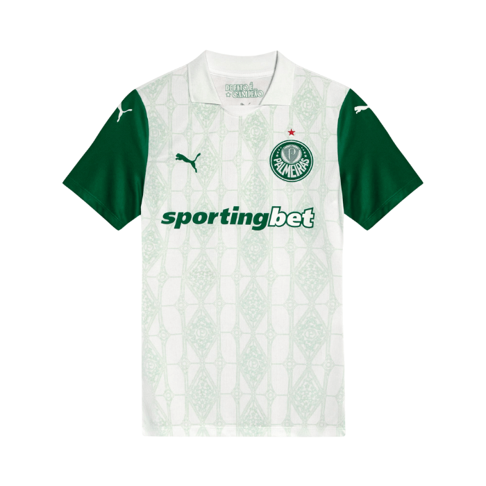 Camisa Palmeiras Feminina Away 2025/26 - Branca