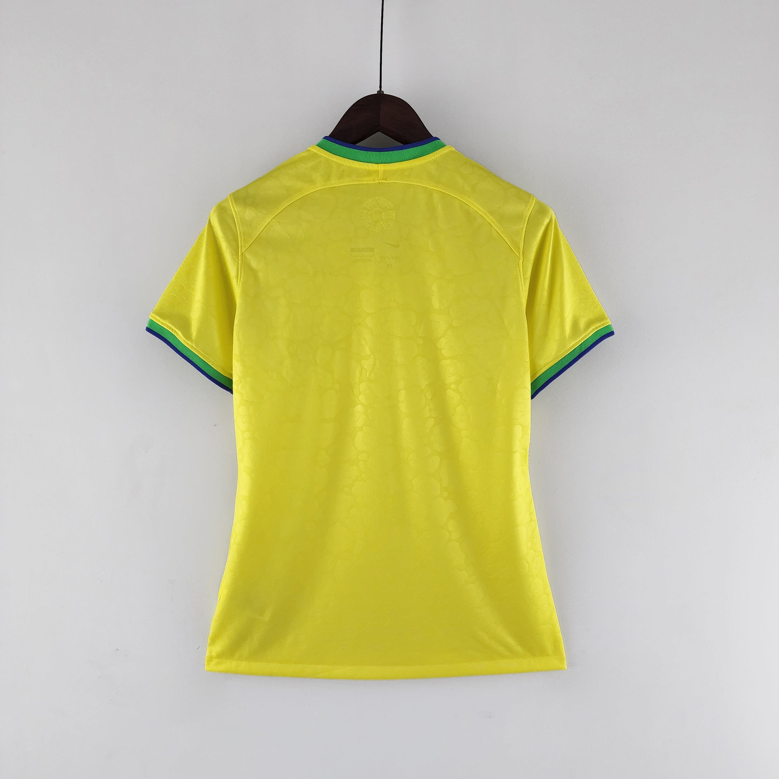 Camisa Feminina Seleção Brasil 2022/23 Home Torcedor PRO